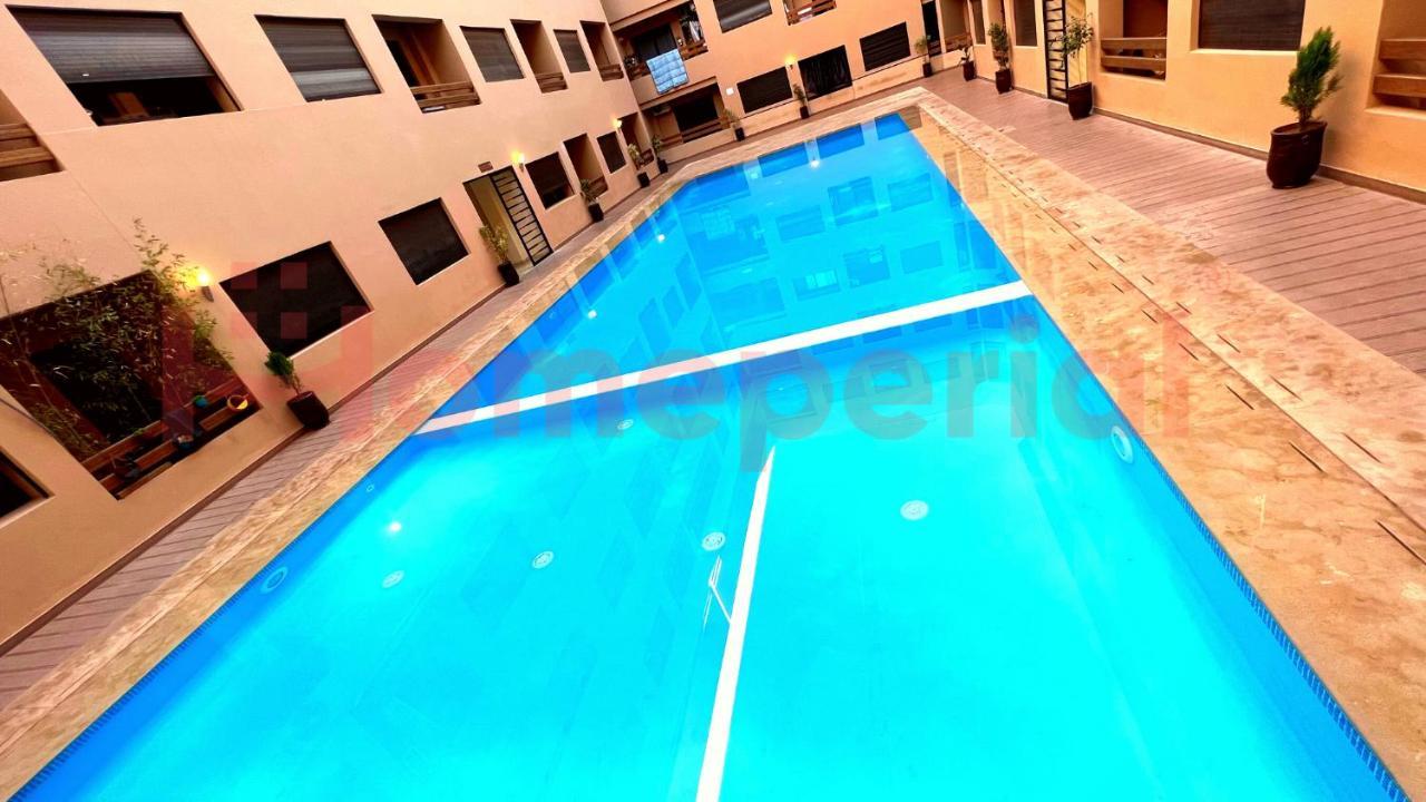 Homeperial Modern 2Br Apartment With Pool Downtown Marrakesh Eksteriør billede